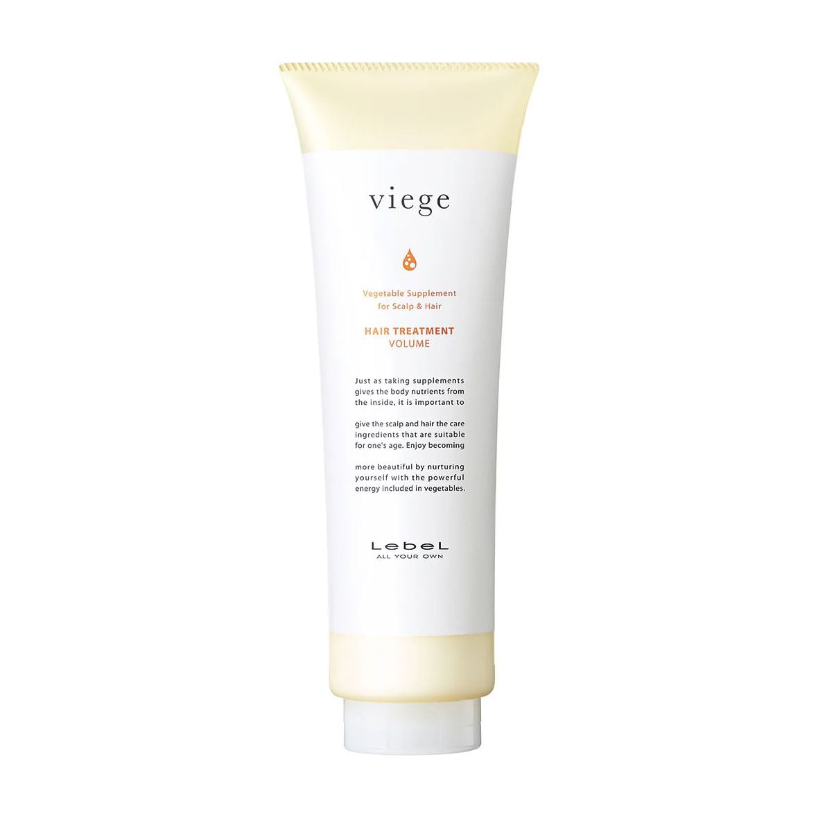Маска для об'єму волосся LebeL Viege Treatment Volume, 240 мл